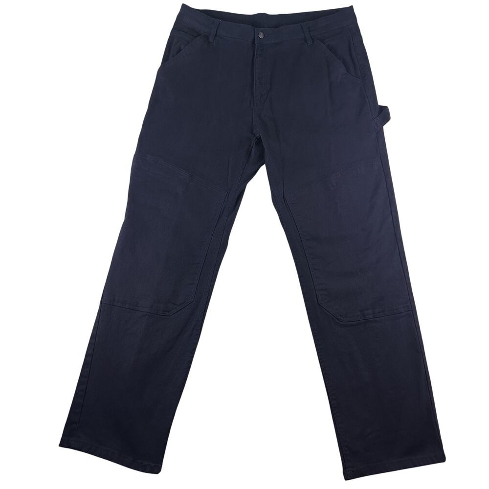 Caterpillar CAT Men's 40x34 Work Pant Multi Tool Pockets Black Reinforced Knee‎